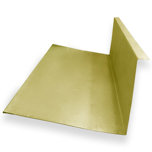 Примыкание к стене 230х150мм  ral 1018 "Желтый" 1.25 м